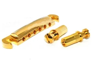 Gotoh GE101ZT Series Stop Tailpiece in Gold Finish