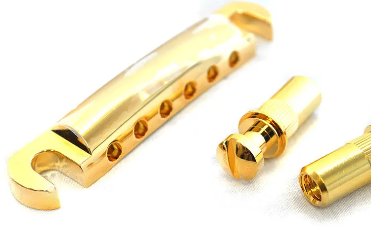 Gotoh GE101ZT Series Stop Tailpiece in Gold Finish