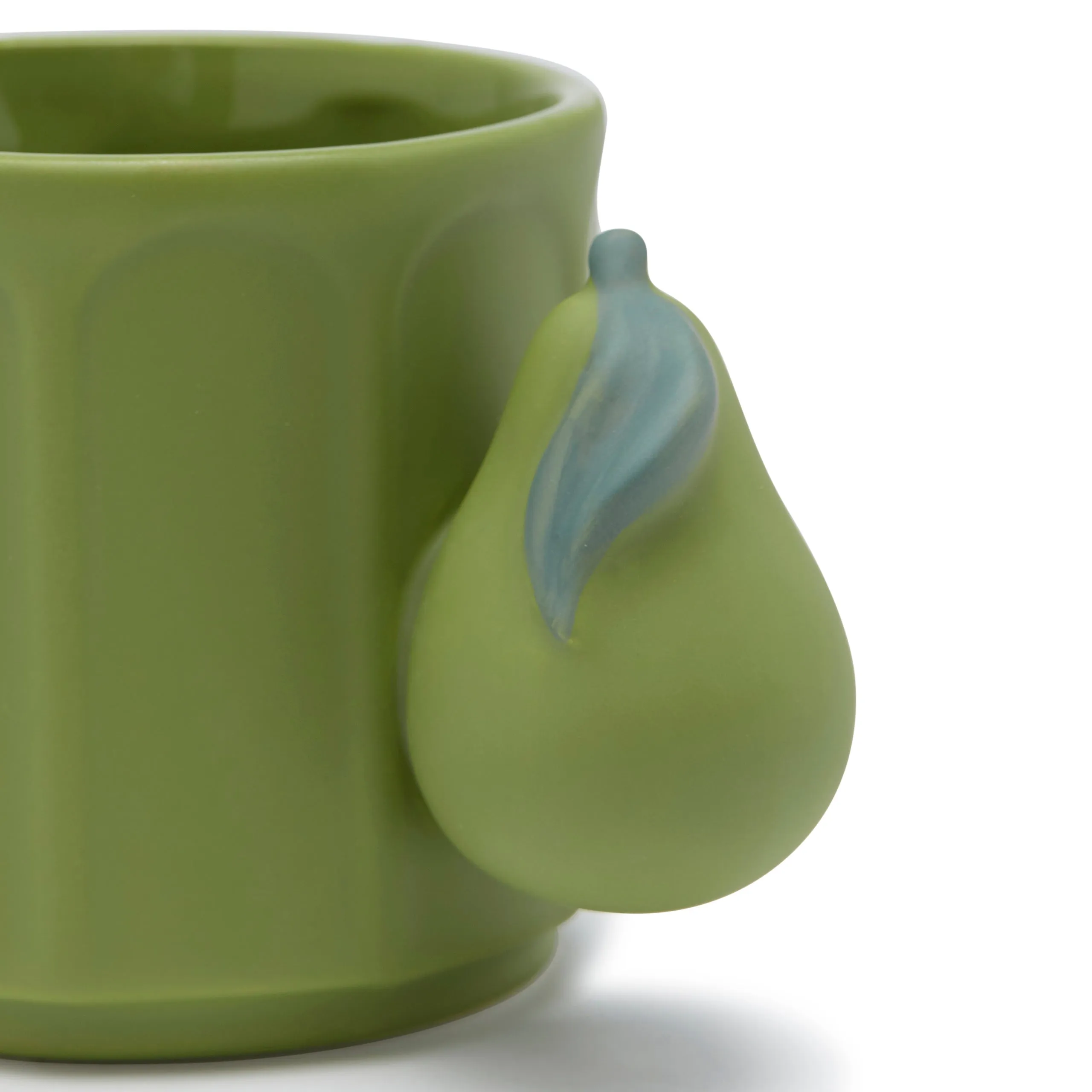 GRAPHIC AVOCADO MUG (9.8 CM, GREEN)