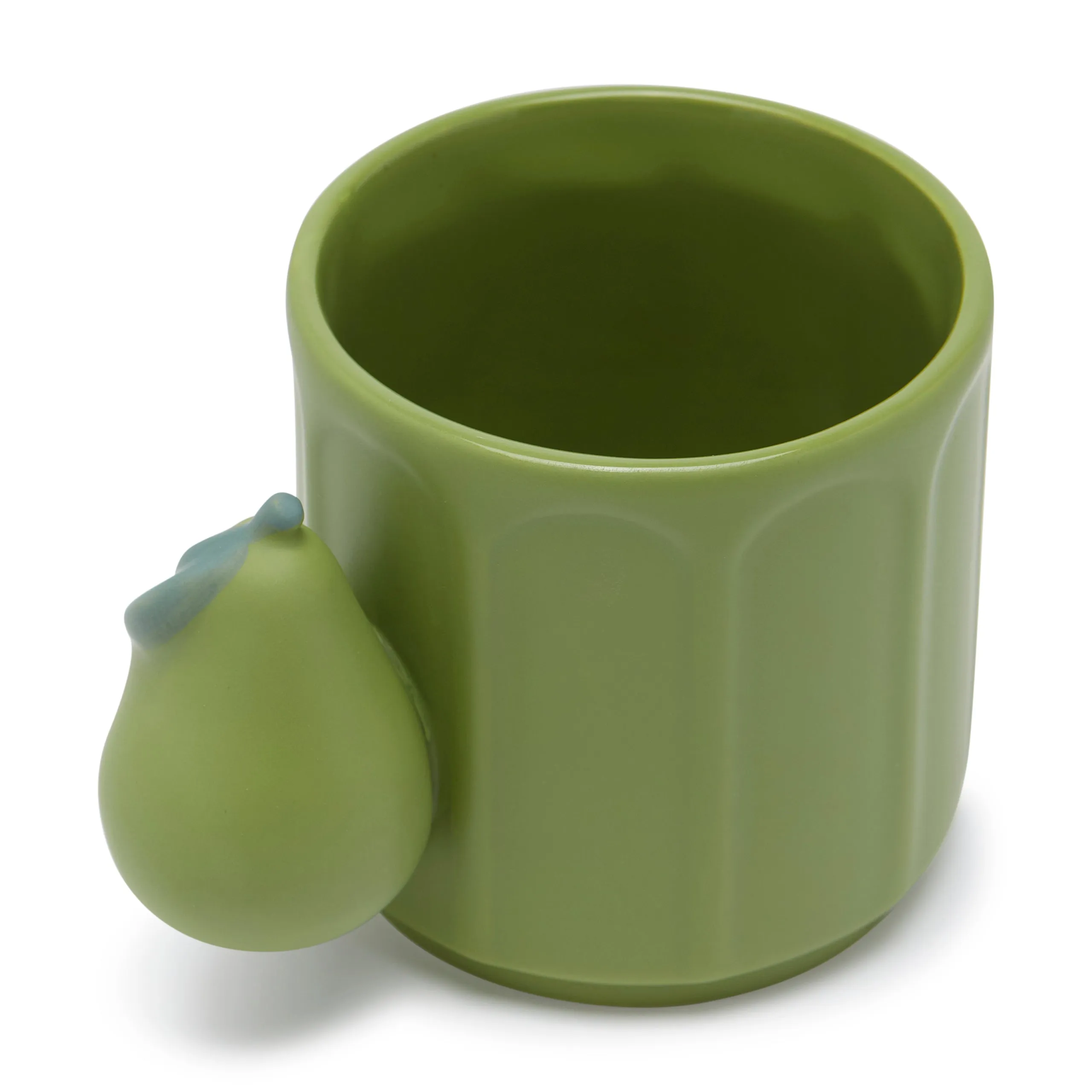 GRAPHIC AVOCADO MUG (9.8 CM, GREEN)
