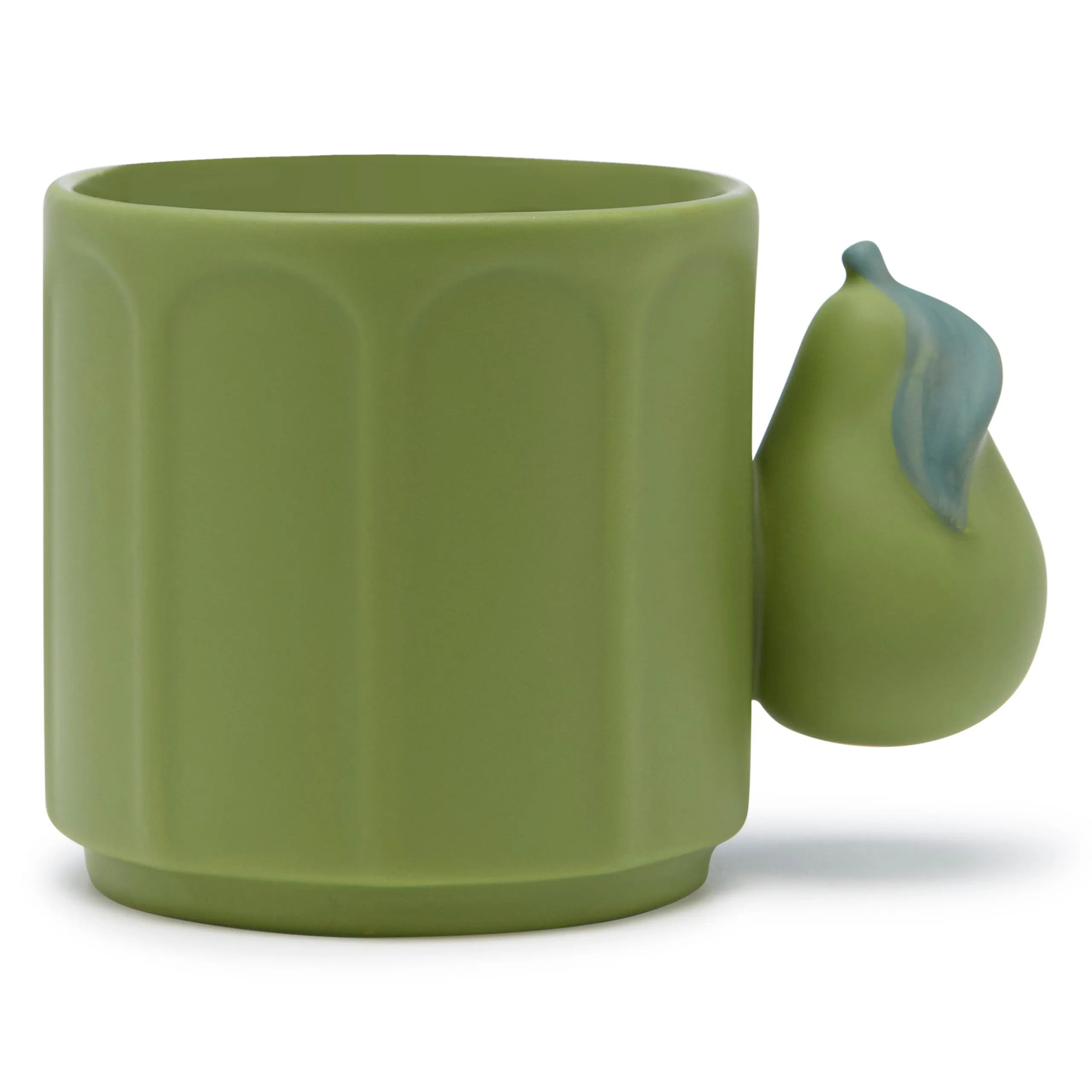 GRAPHIC AVOCADO MUG (9.8 CM, GREEN)