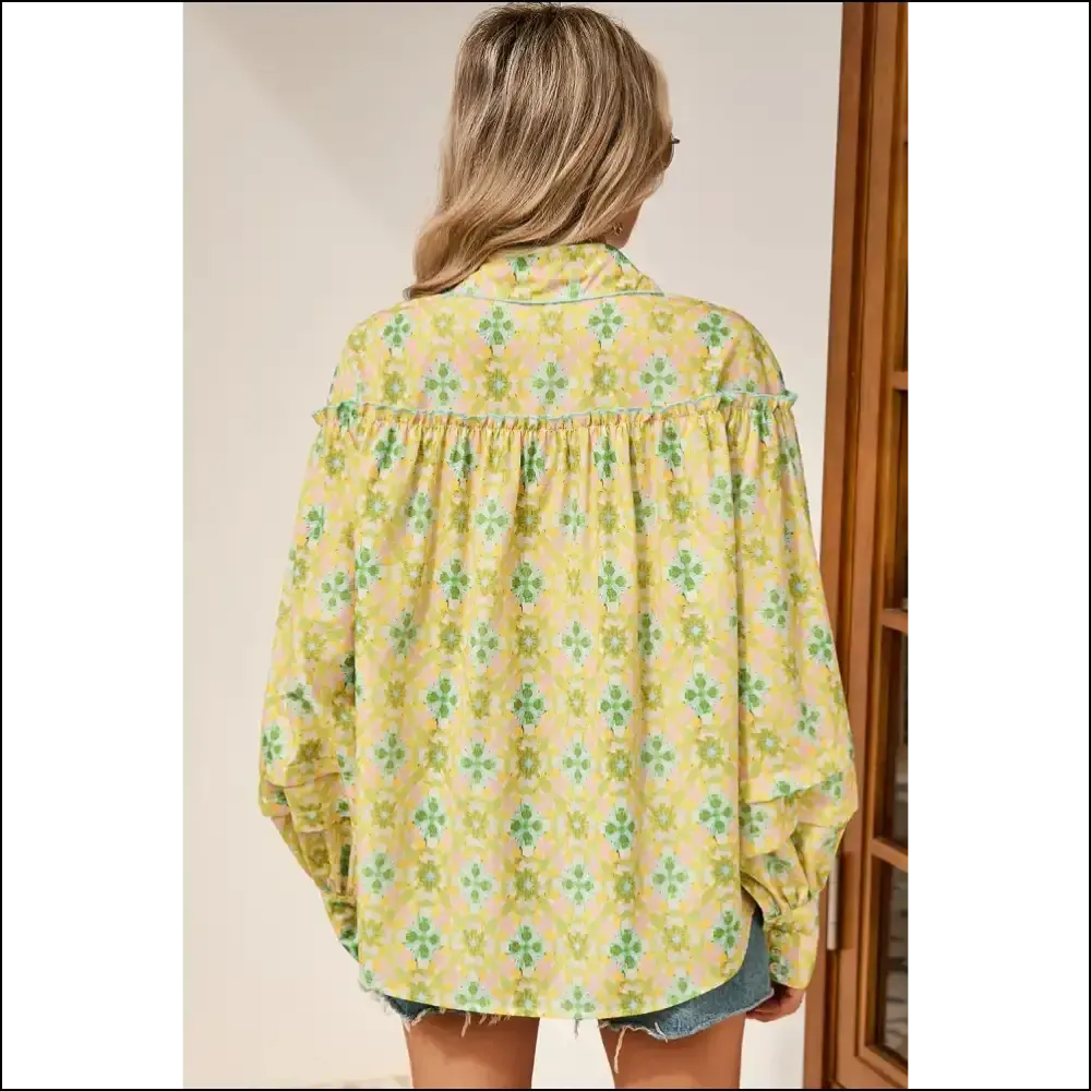 Green Boho Floral Frill: so Comfy, You'll Forget Pants Exist 💚 Needful Things