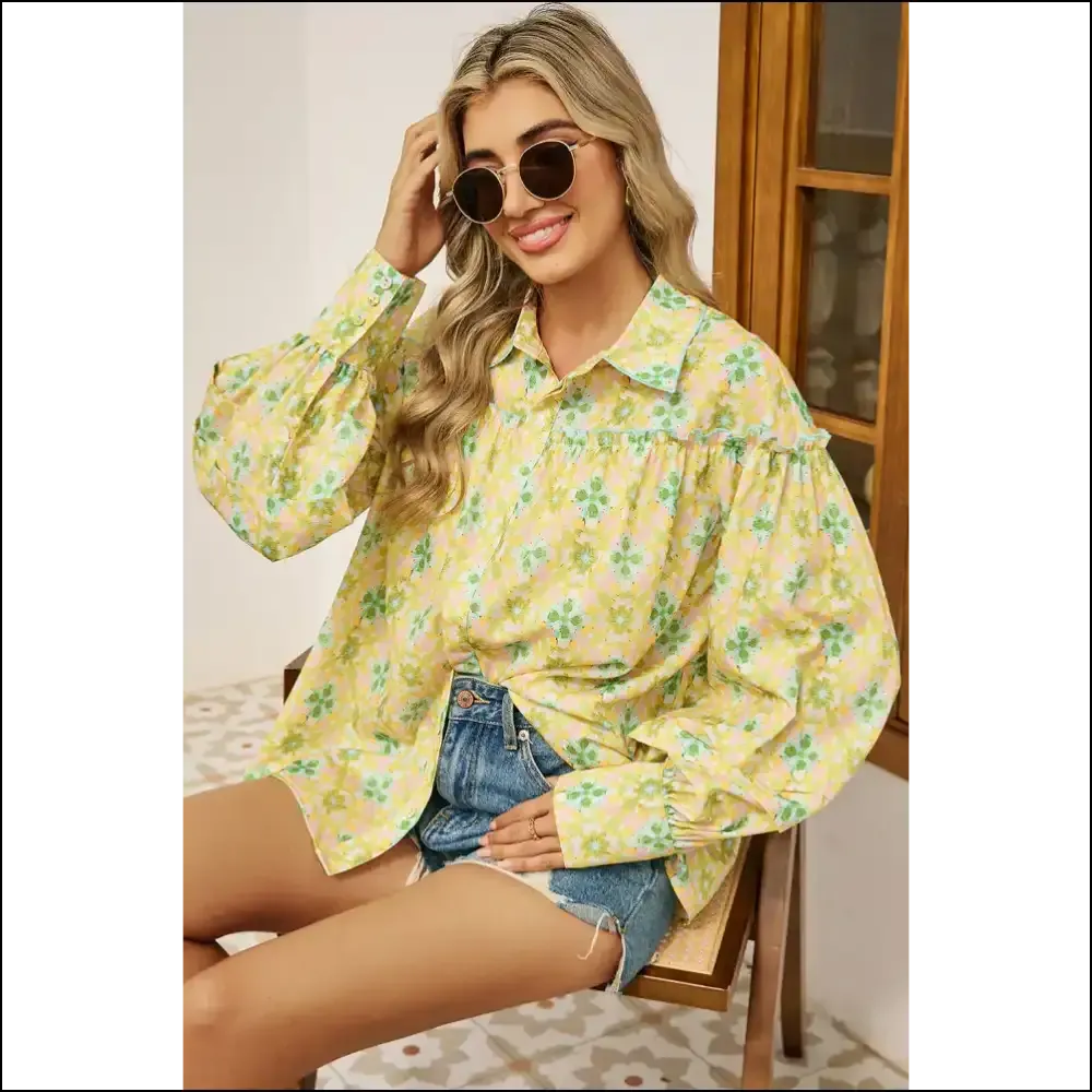 Green Boho Floral Frill: so Comfy, You'll Forget Pants Exist 💚 Needful Things