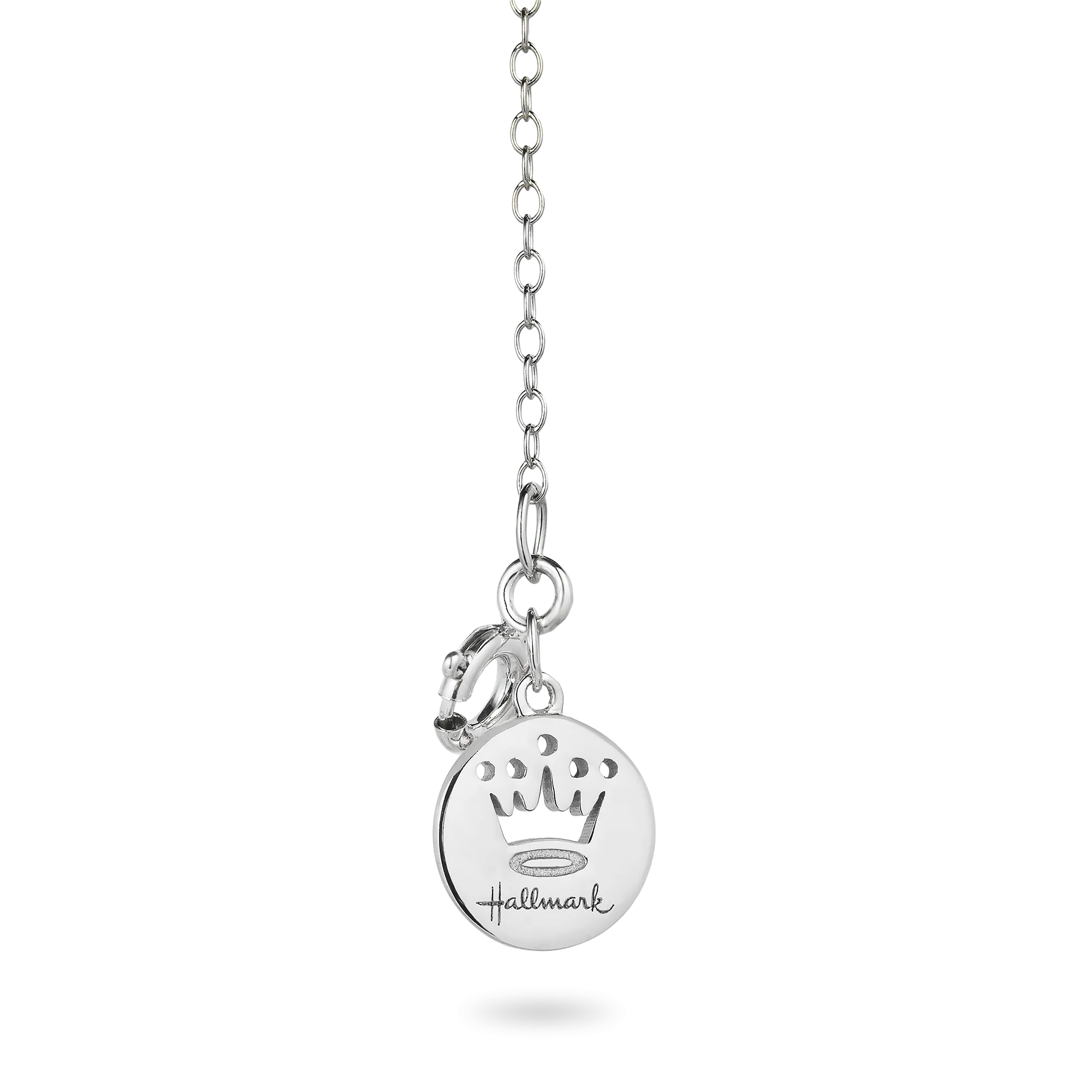 Hallmark Fine Jewelry “When Pigs Fly” Pendant in Sterling Silver with Diamonds