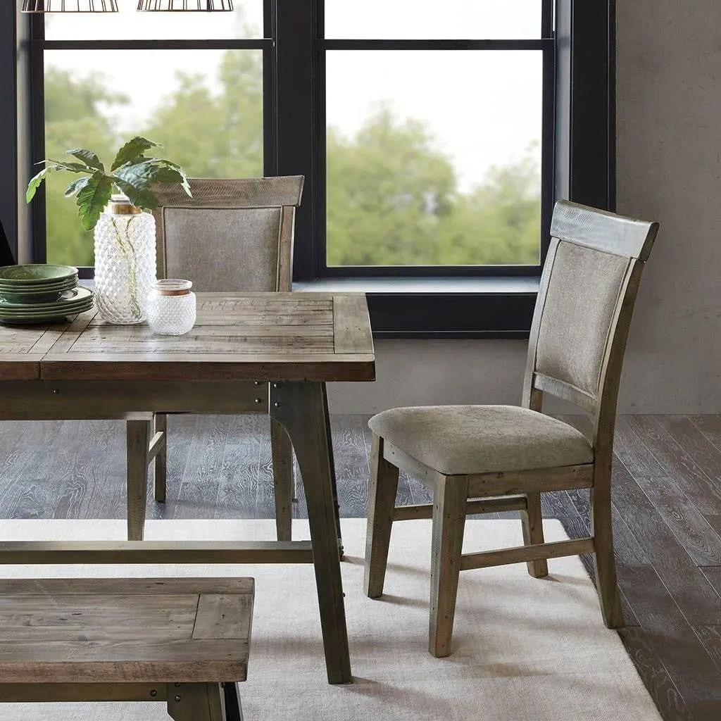 Hand Distressed Vintage Industrial Dining Chair