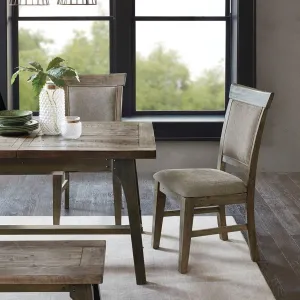 Hand Distressed Vintage Industrial Dining Chair