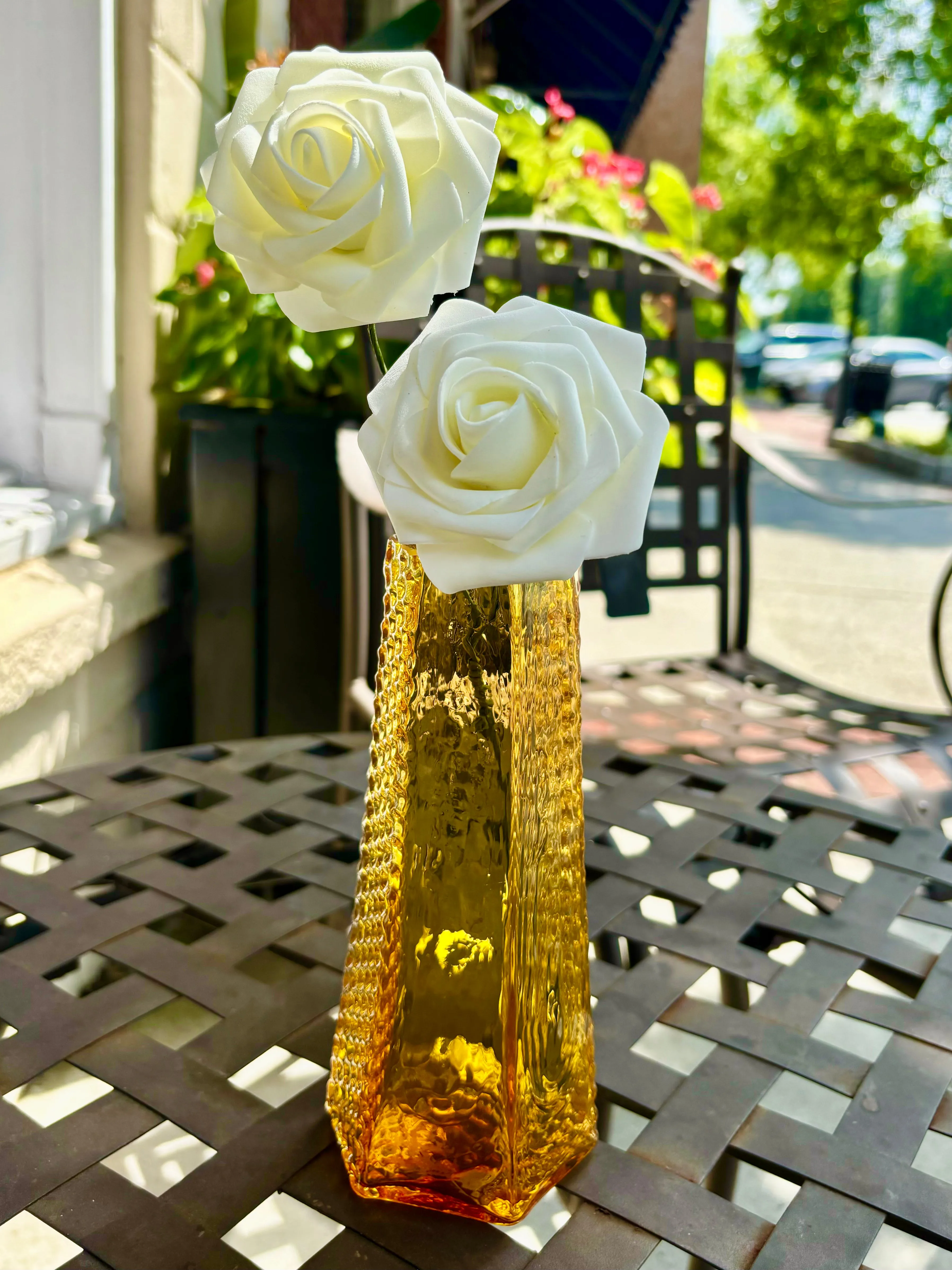 Handblown BB Glass Vase