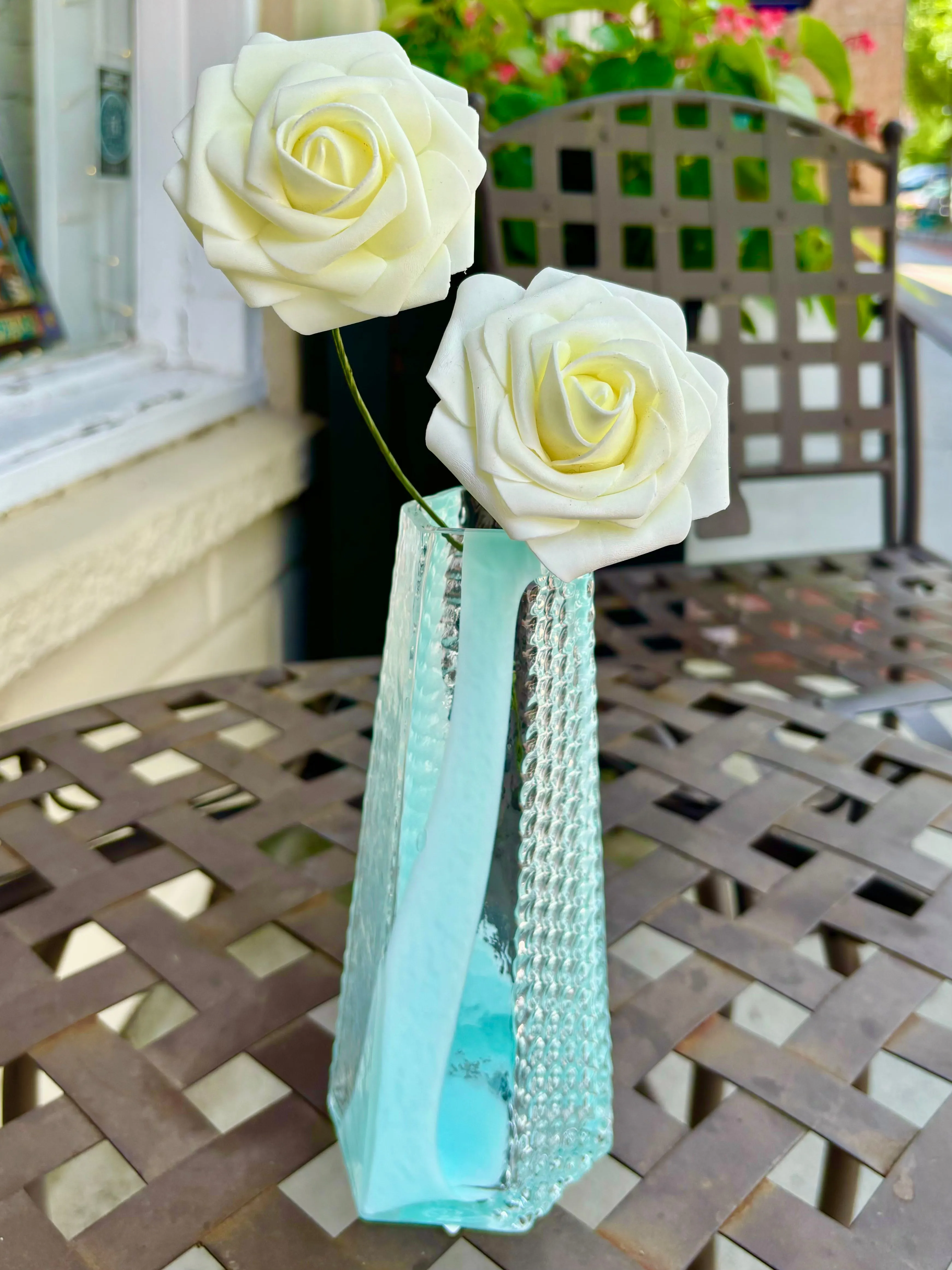 Handblown BB Glass Vase