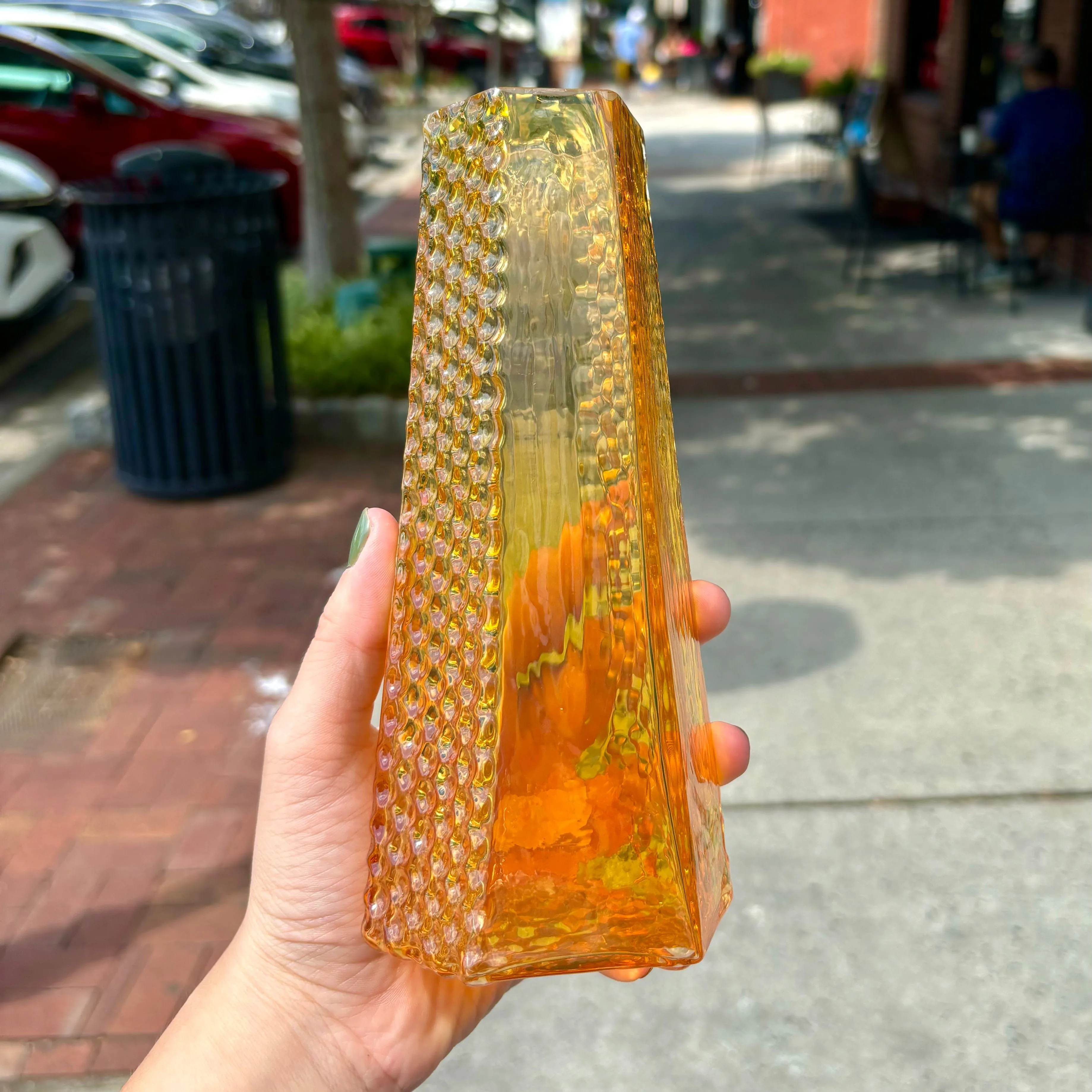 Handblown BB Glass Vase