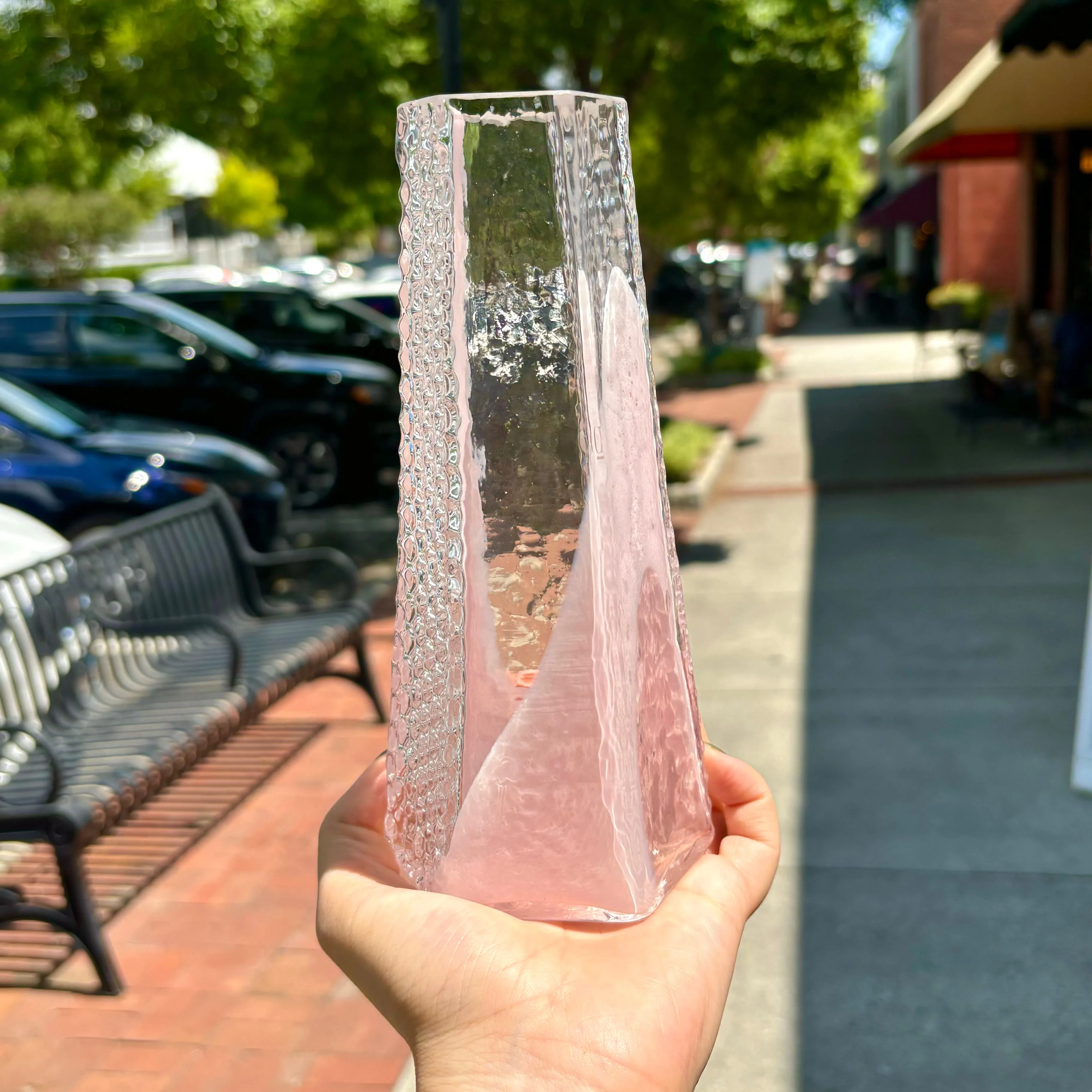 Handblown BB Glass Vase