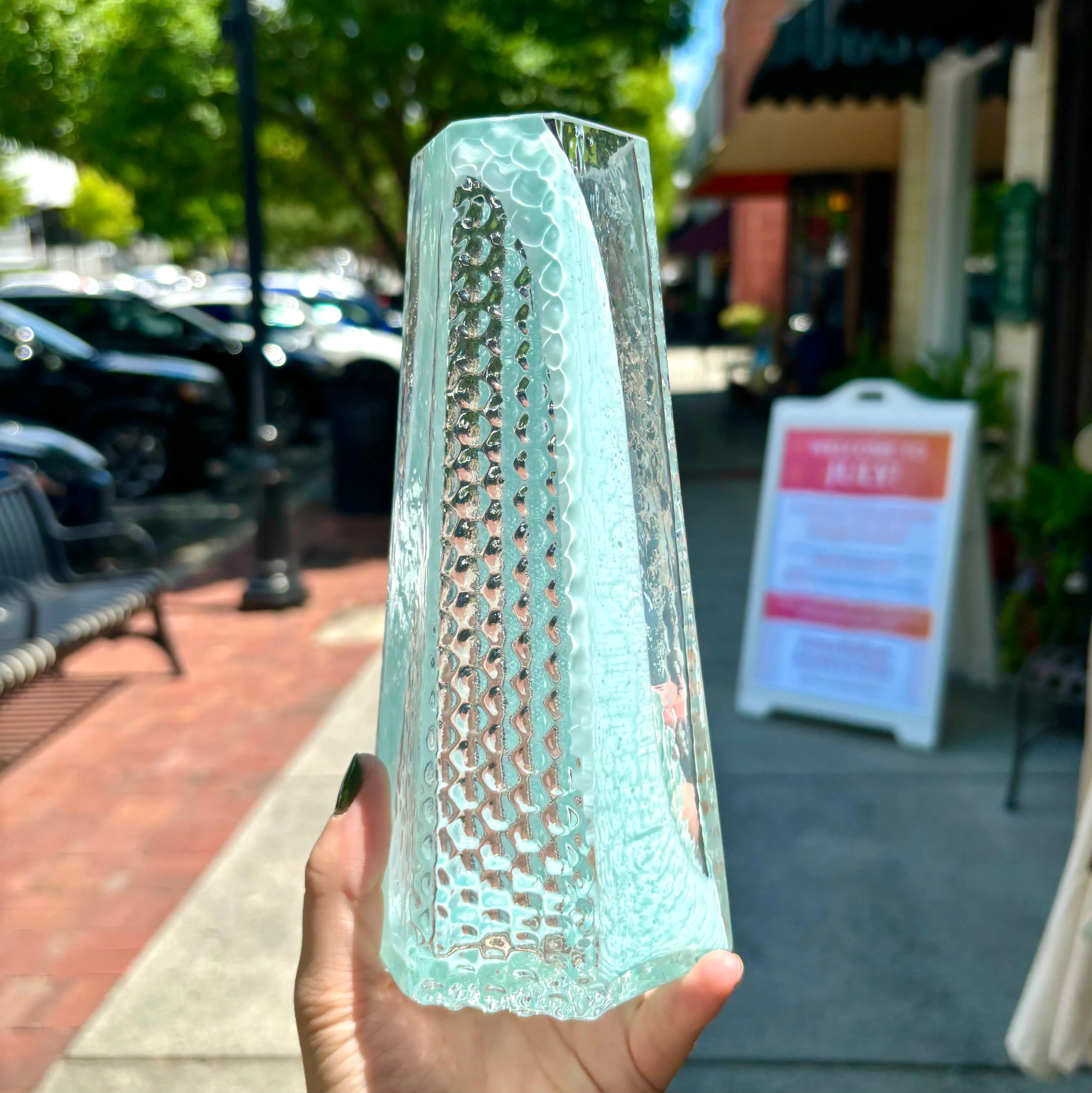 Handblown BB Glass Vase