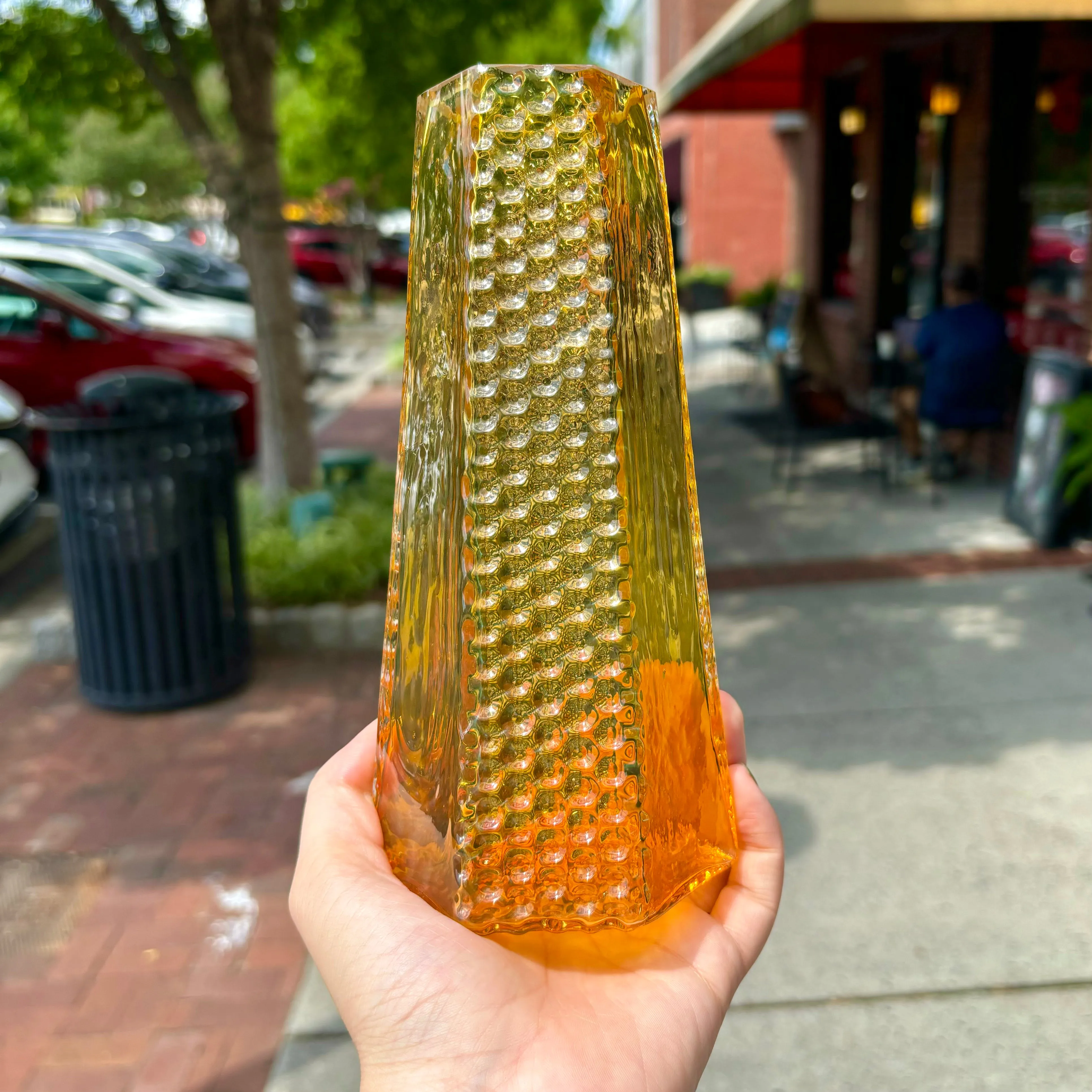 Handblown BB Glass Vase