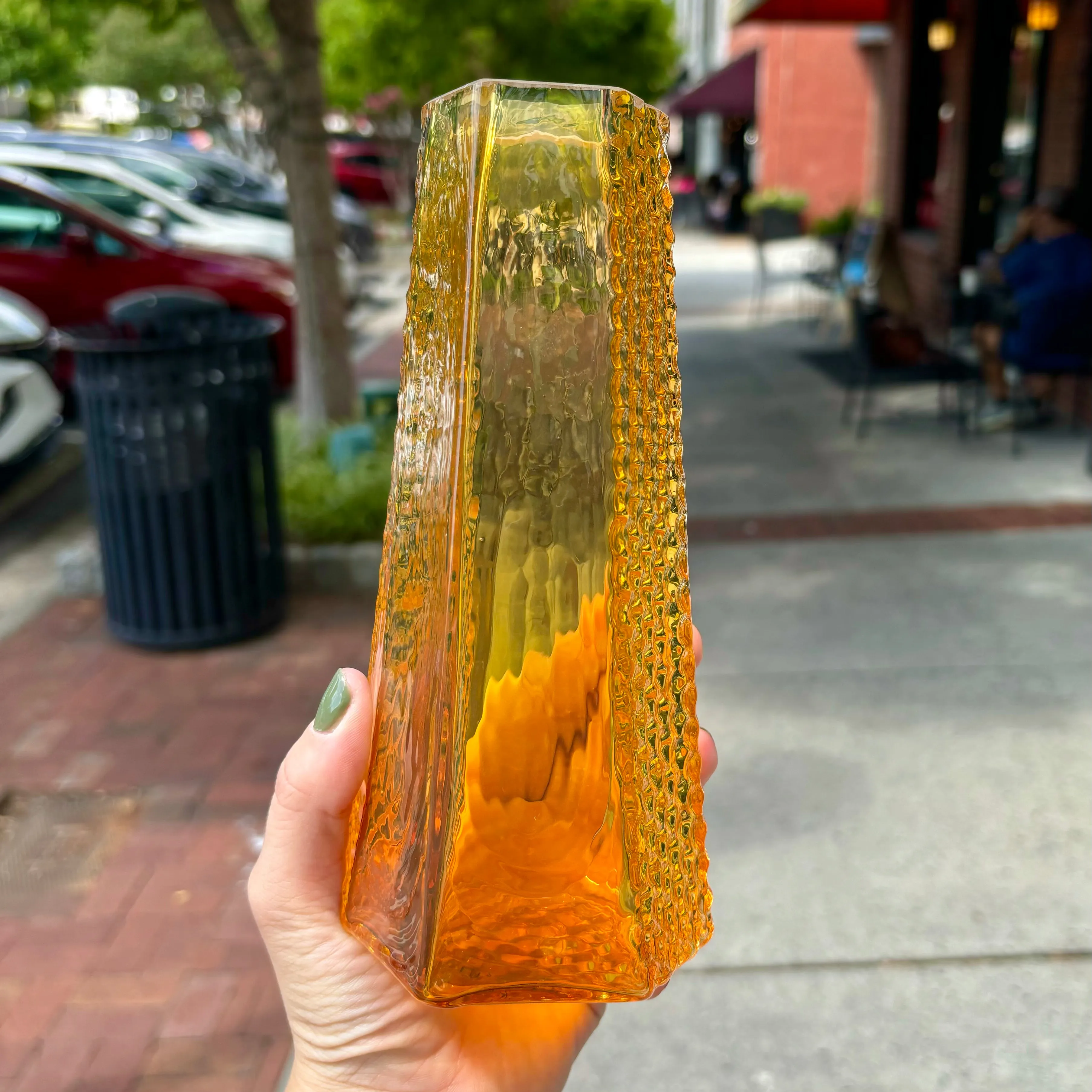 Handblown BB Glass Vase