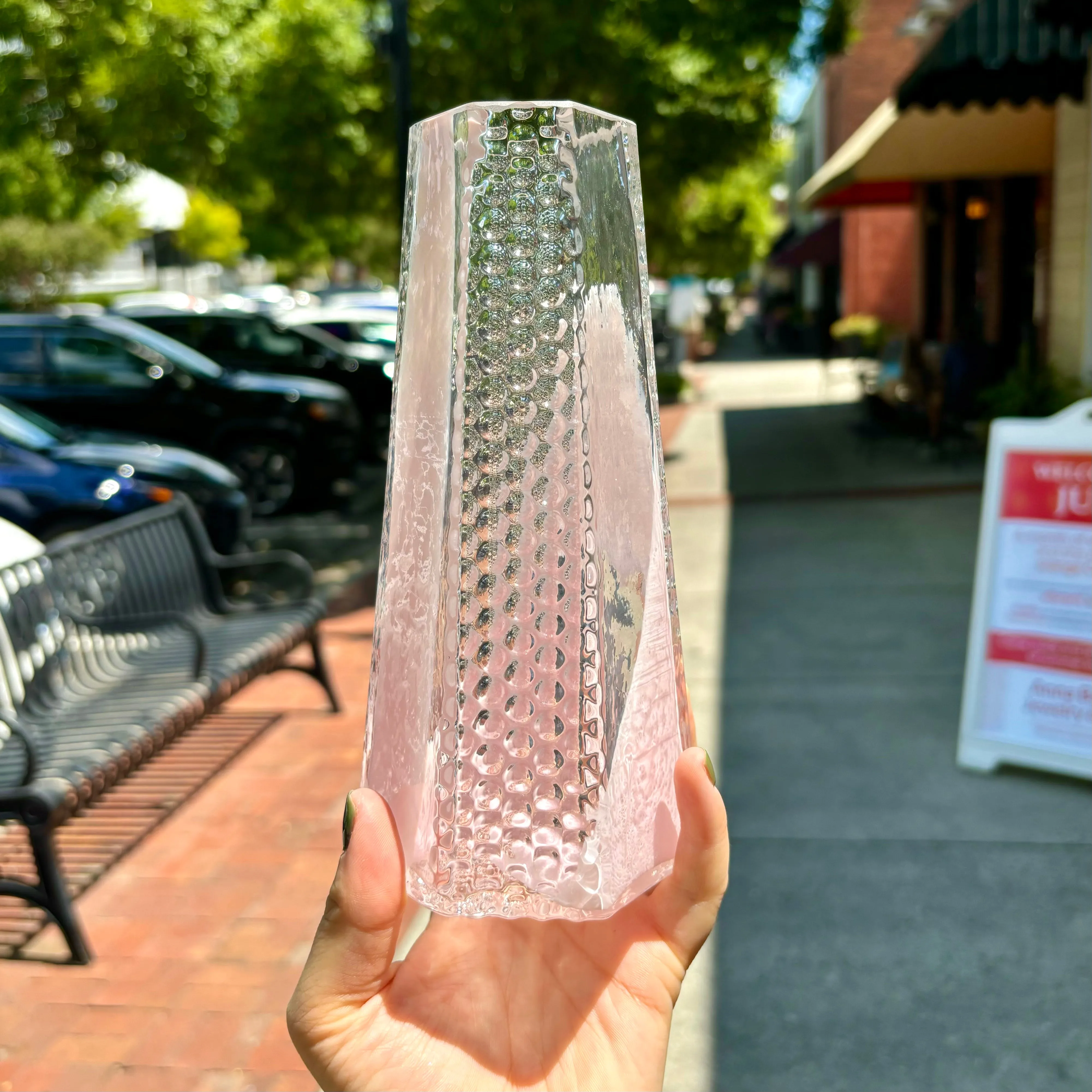 Handblown BB Glass Vase