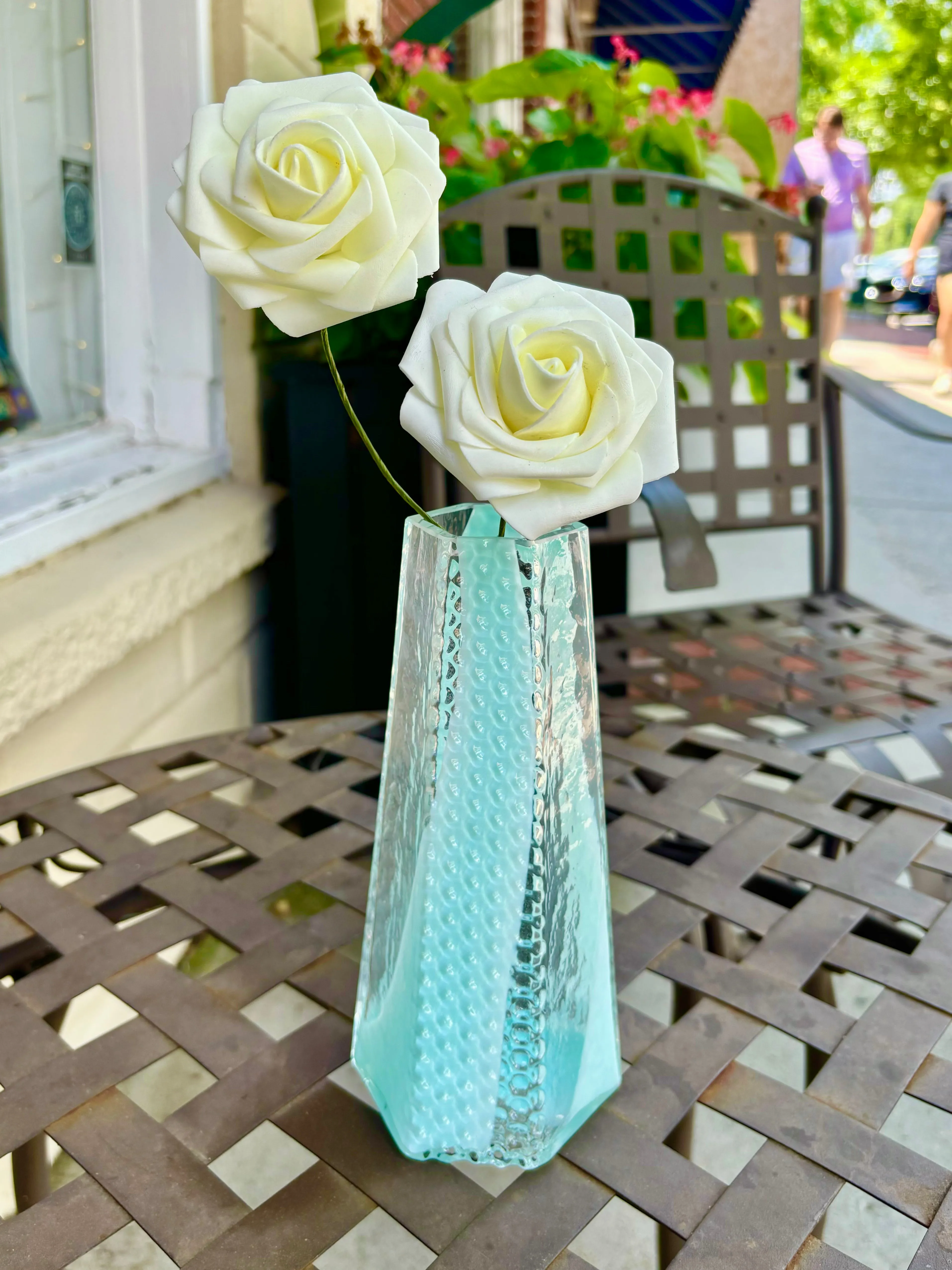 Handblown BB Glass Vase