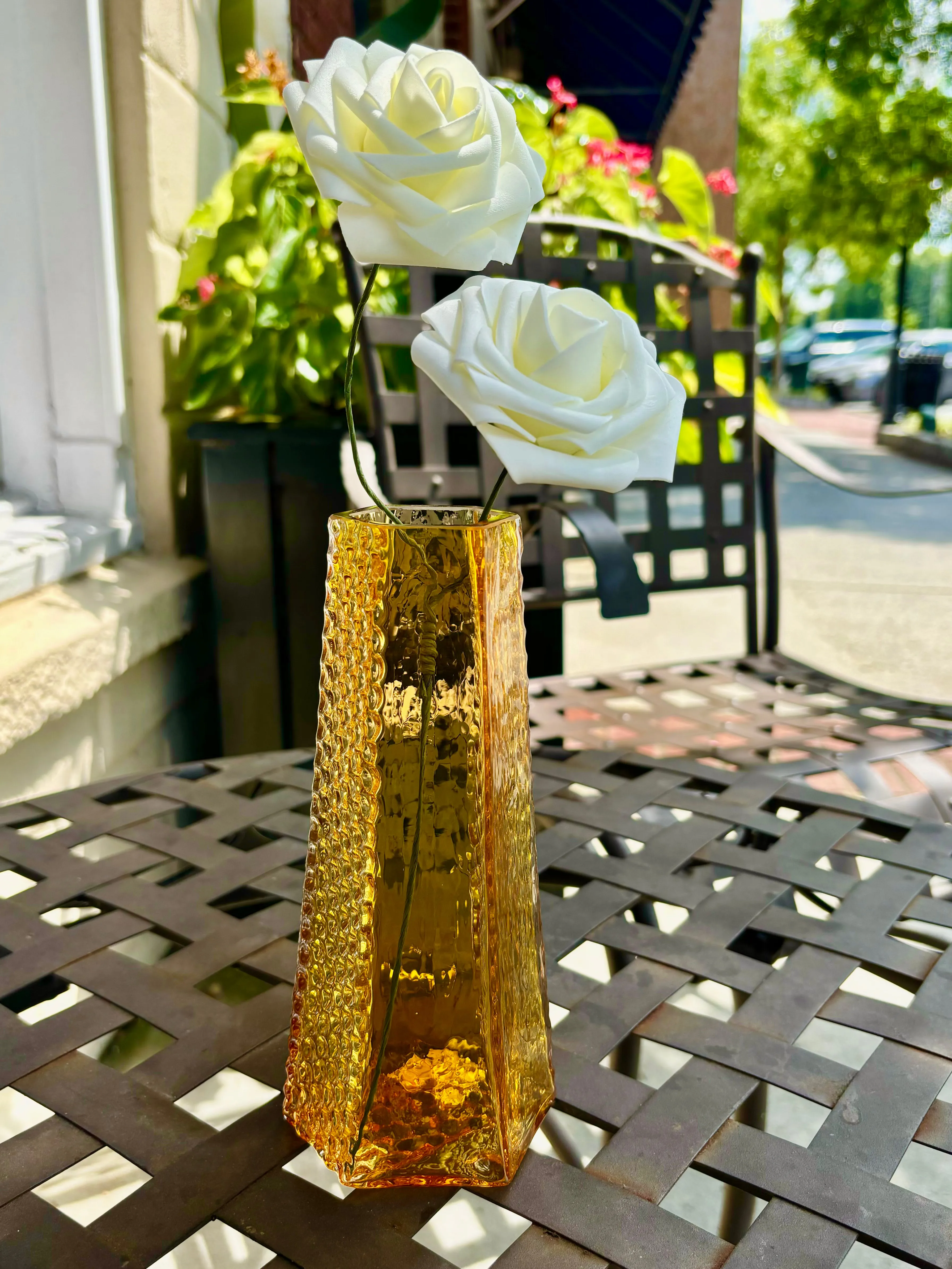 Handblown BB Glass Vase
