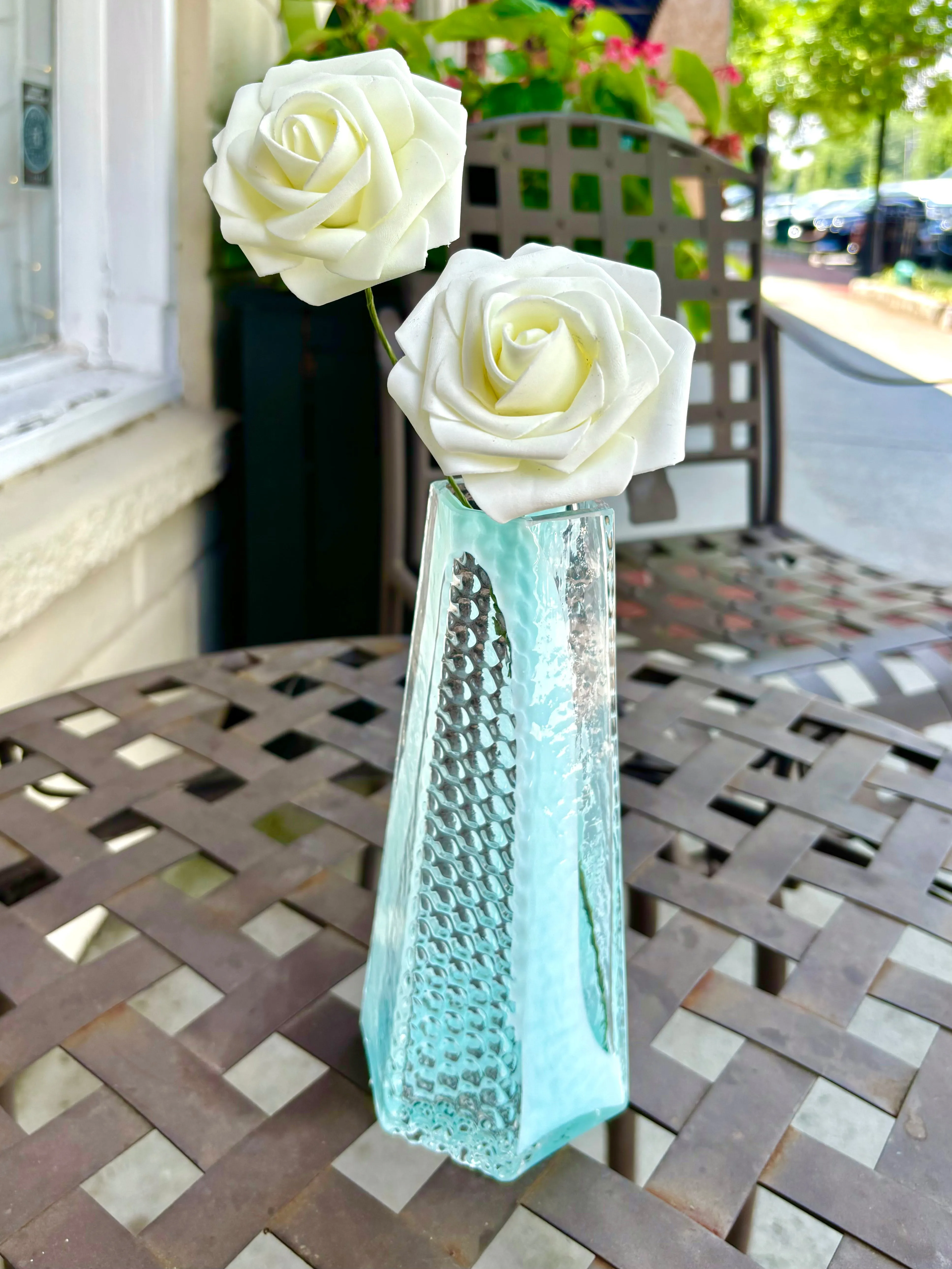 Handblown BB Glass Vase