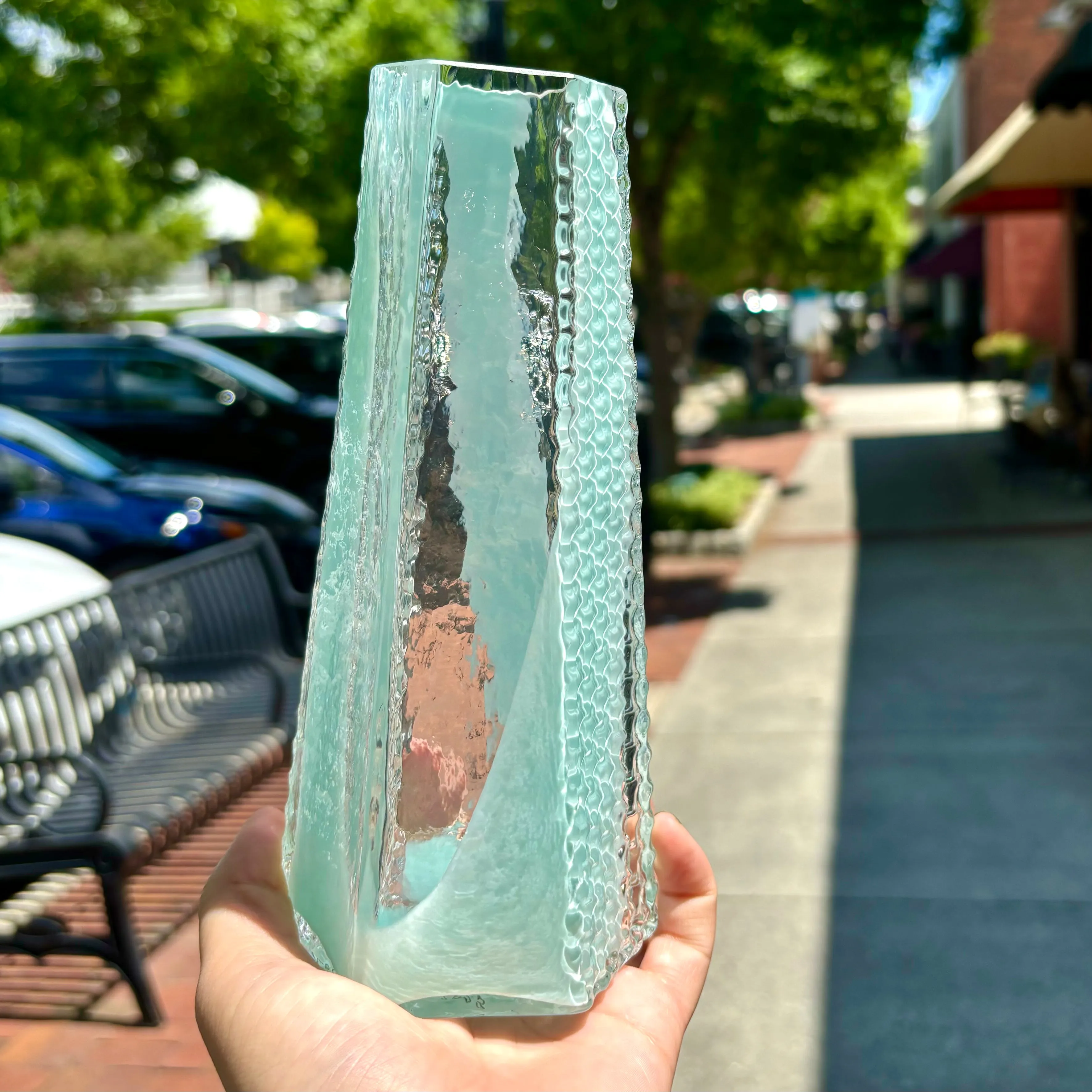 Handblown BB Glass Vase