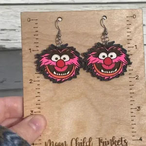 Handmade Muppets Inspired Earrings