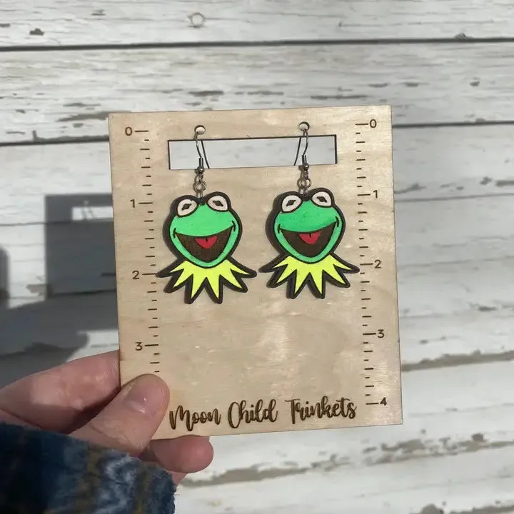 Handmade Muppets Inspired Earrings