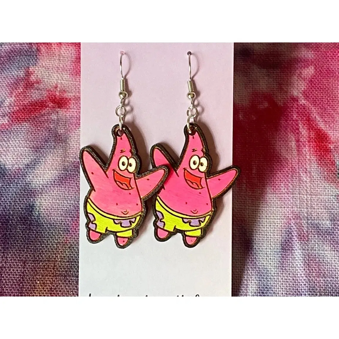 Handmade Spongebob Squarepants Inspired Earrings