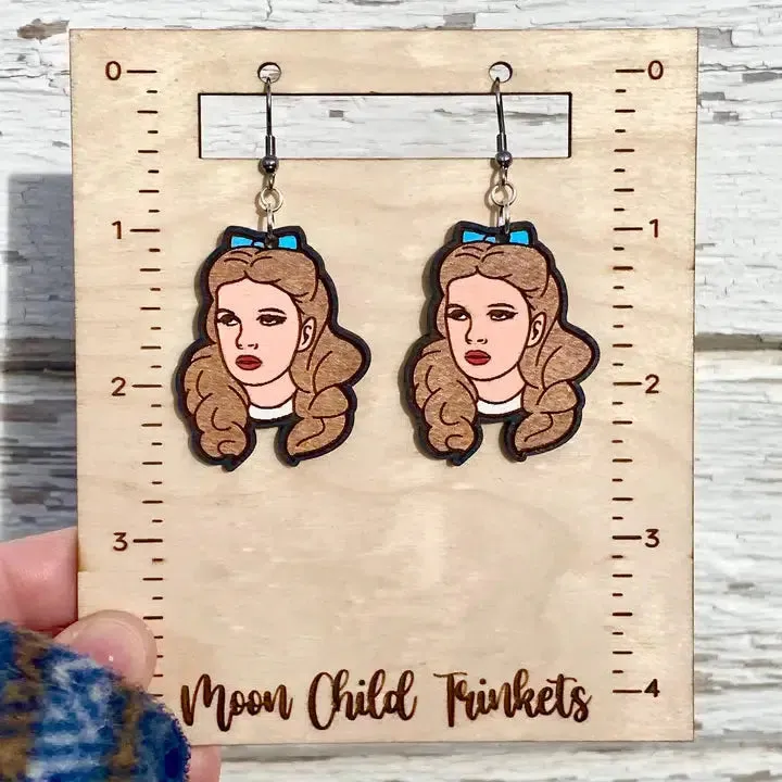 Handmade Wizard of Oz Inspired Earrings