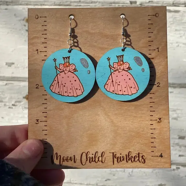 Handmade Wizard of Oz Inspired Earrings
