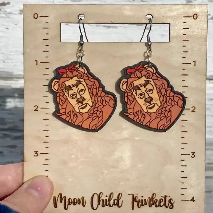 Handmade Wizard of Oz Inspired Earrings