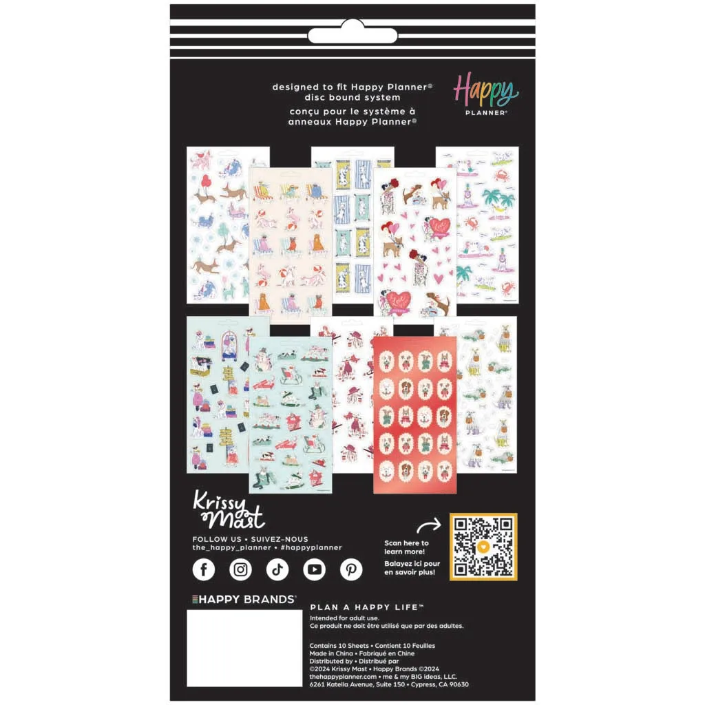 Happy Planner PawsItive Year Sticker Sheets