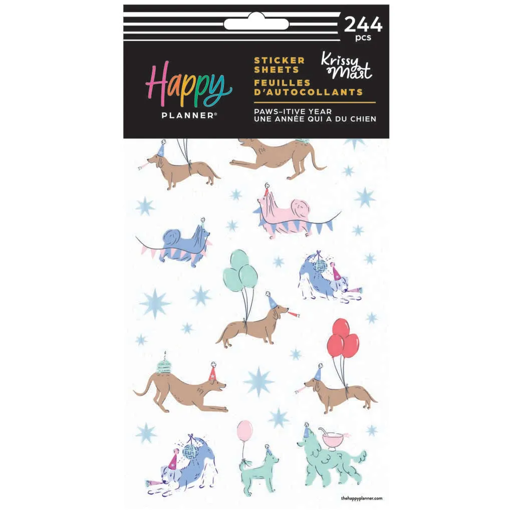 Happy Planner PawsItive Year Sticker Sheets