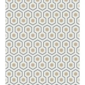 Hicks Hexagon Pattern Wallpaper