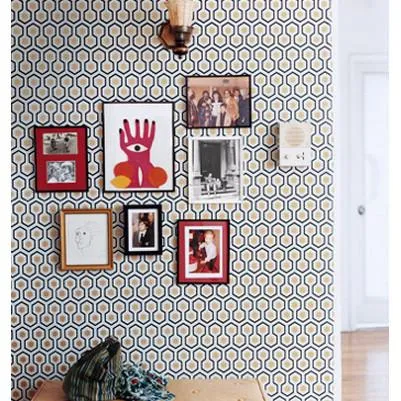 Hicks Hexagon Pattern Wallpaper