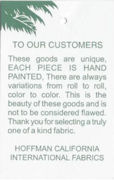Hoffman Fabrics Me You Indah Batik Fabric by the Yard 125-655-Chalk