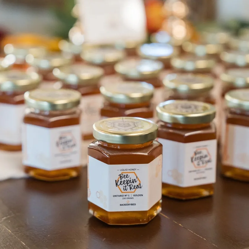 Honey Wedding Favour Labels