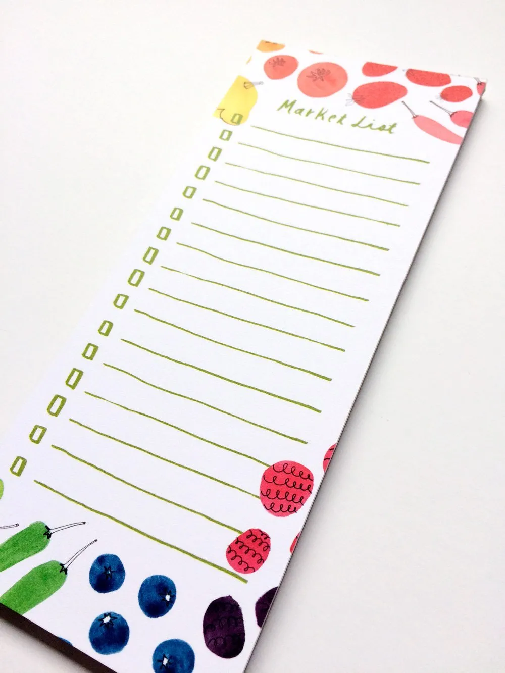Honeyberry Studios Eat a Rainbow Market List