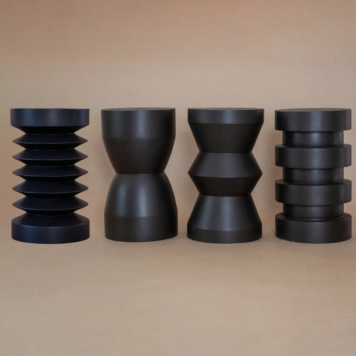 Hourglass Turned Stool