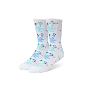 HUF Lights Green Buddy Sock