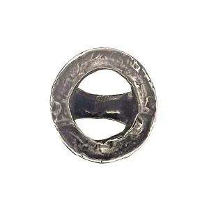Infini Oxidized Sterling Silver Ring