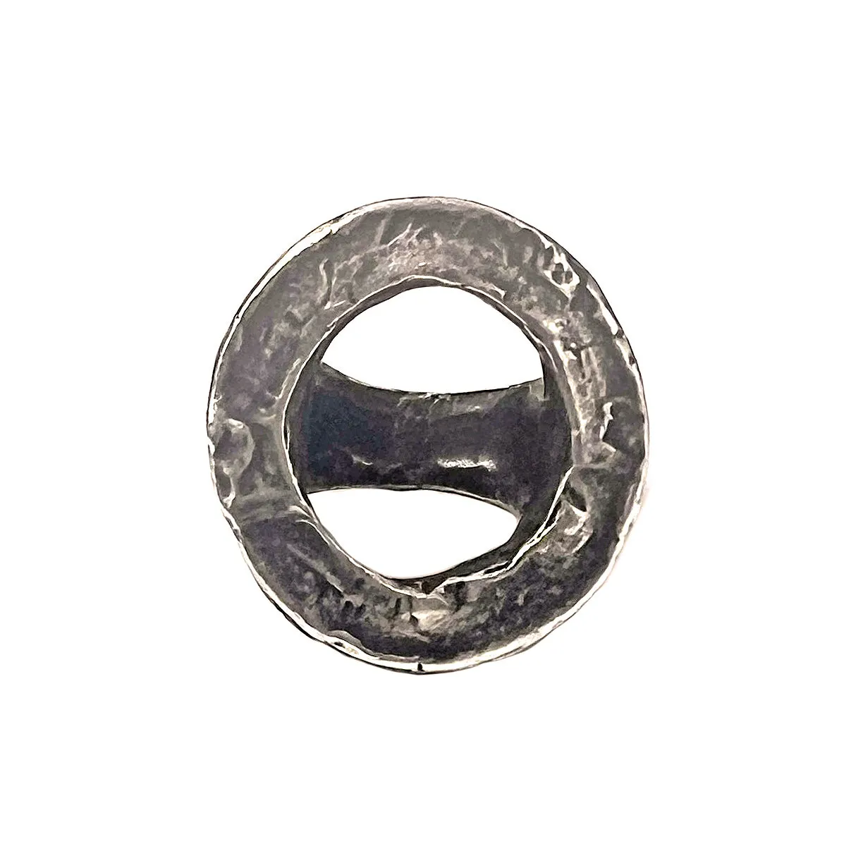 Infini Oxidized Sterling Silver Ring