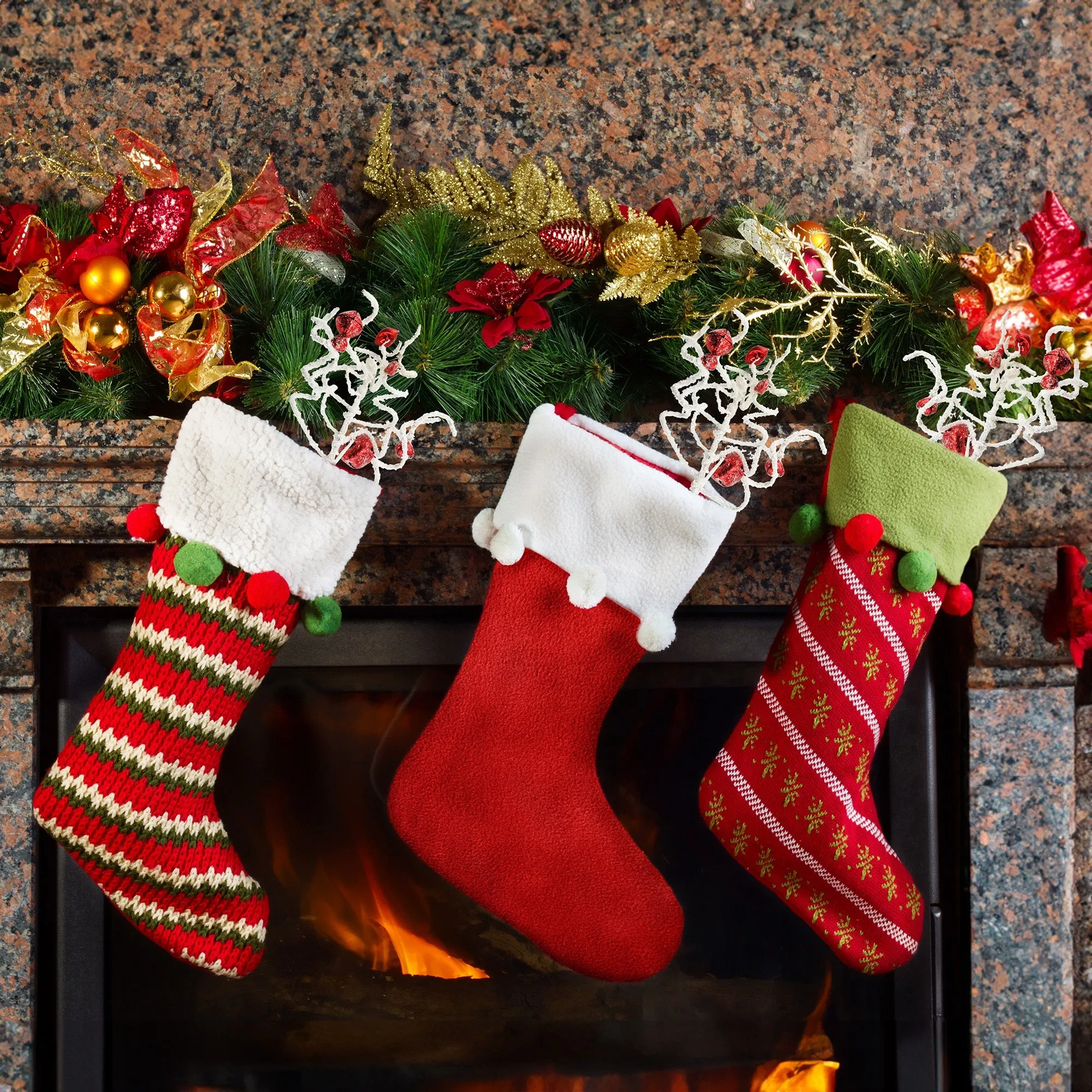 Jingle Bell Picks (Choose Color, Set of 3)