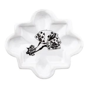 Kühn Keramik Small Asher Tray - Hand of Cards