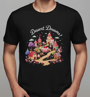 kids food tshirts: Whimsical Dessert Dreams | Classic T-Shirt (Unisex)