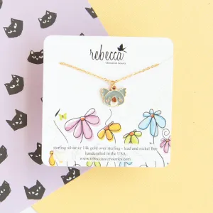 Koala Enamel Charm Necklace Children’s Jewelry