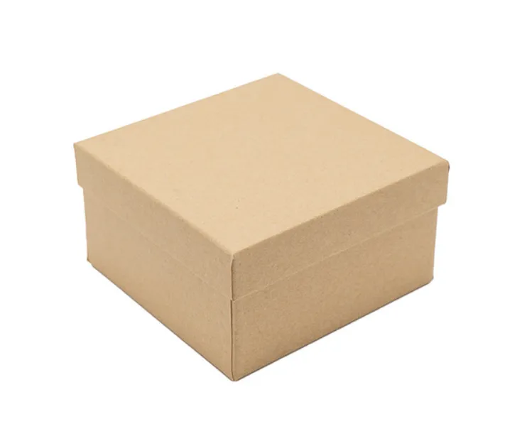 Kraft Cotton Filled Jewelry Boxes