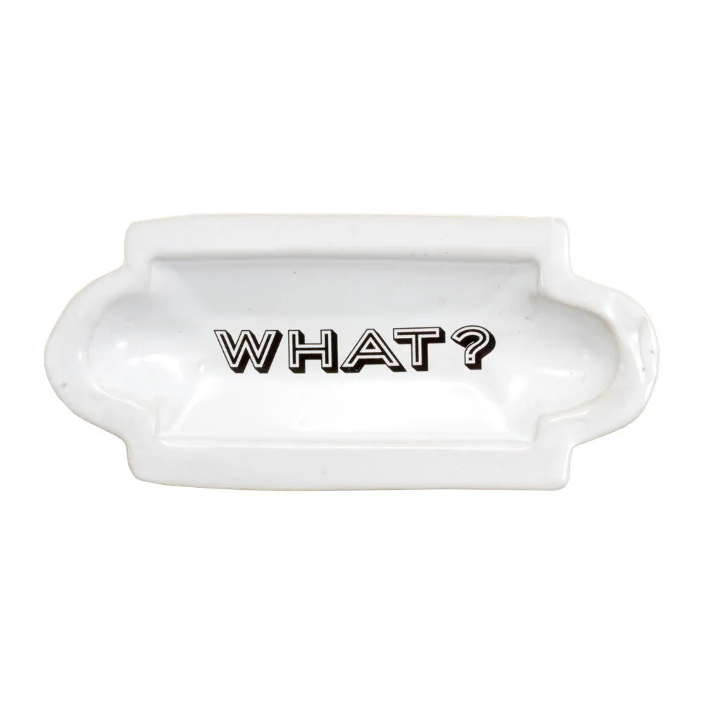Kuhn Keramik "What?" Tray