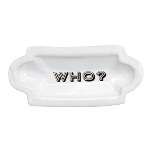 Kuhn Keramik "Who?" Tray
