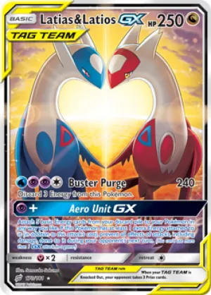 Latias & Latios 170/181 FULL ART RARE FOIL