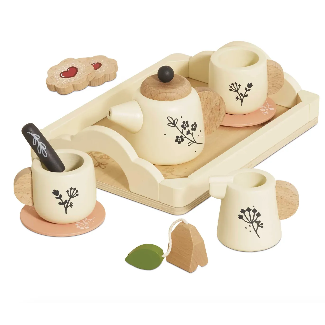 Le Toy Van Wooden Tea Set & Tray