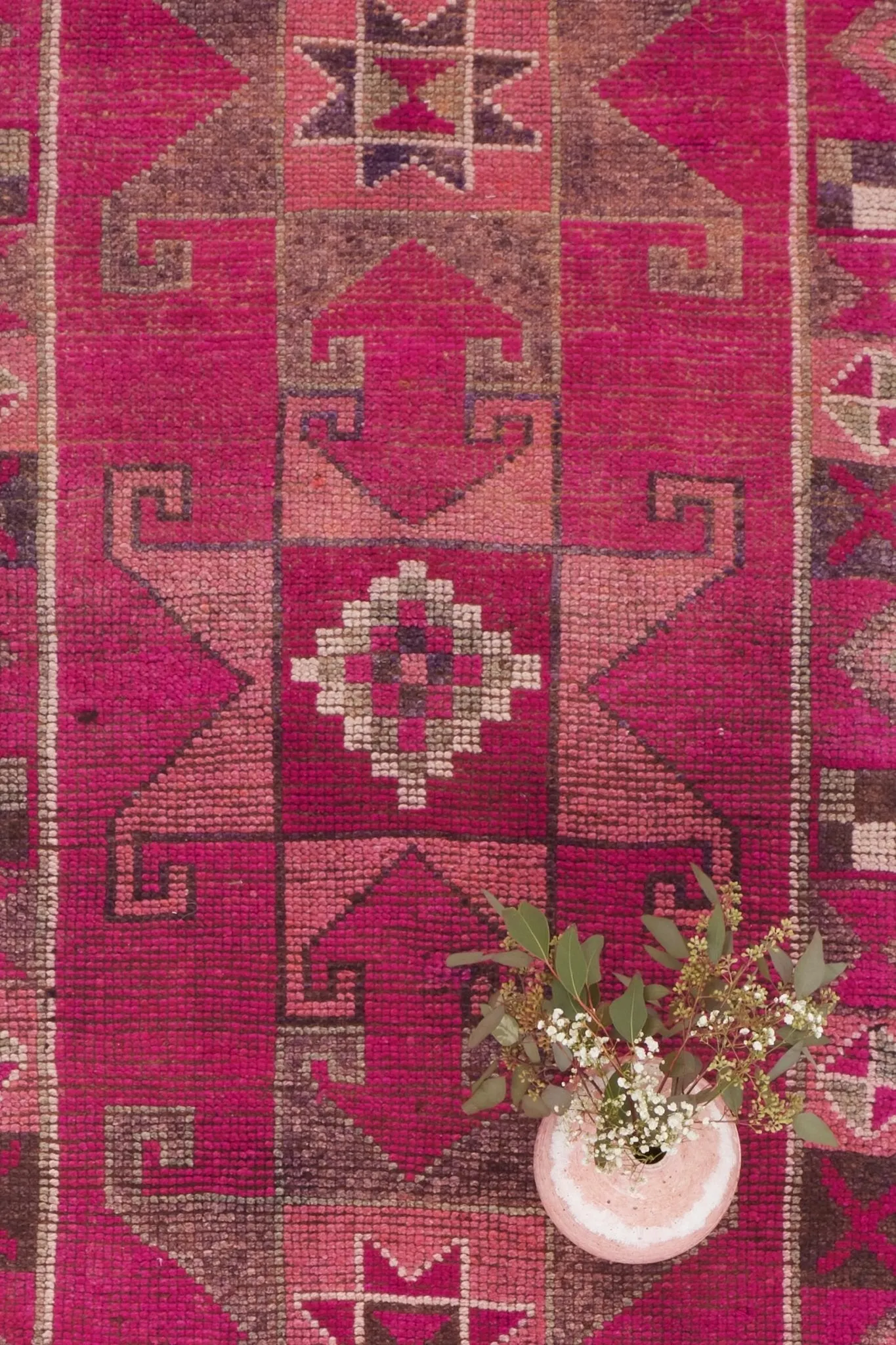 'Lee' Vintage Turkish Runner- 3'2'' x 11'2''