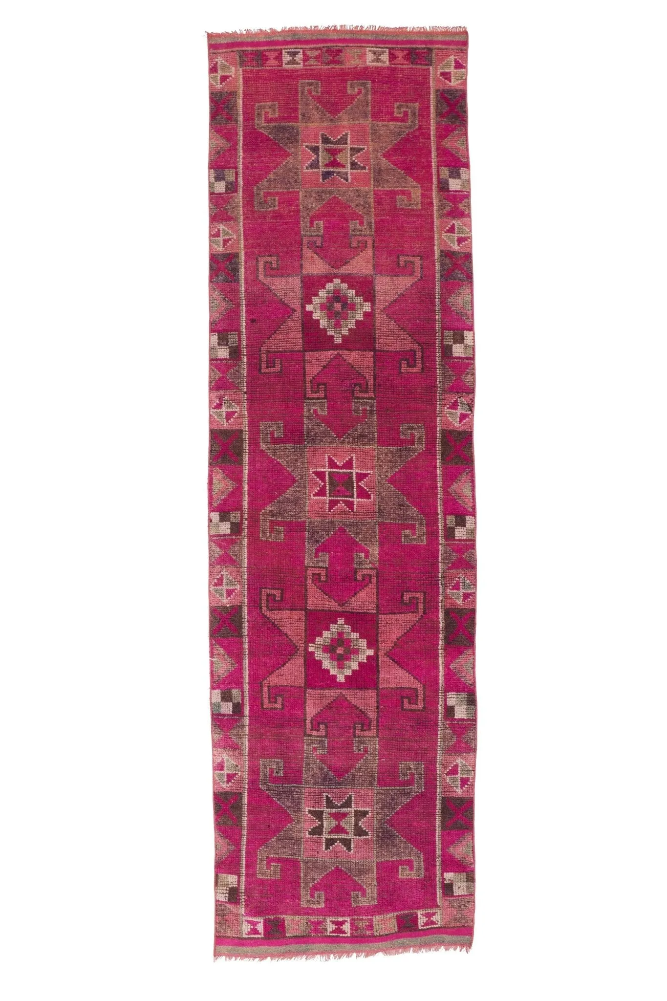 'Lee' Vintage Turkish Runner- 3'2'' x 11'2''